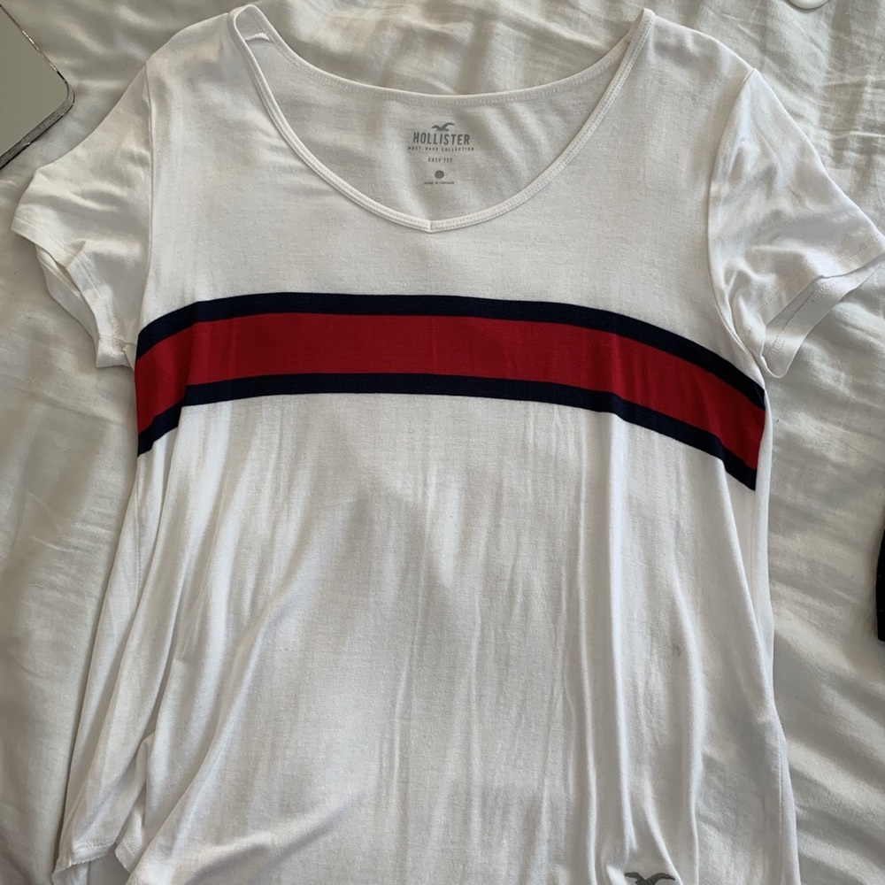 White Basic Tee